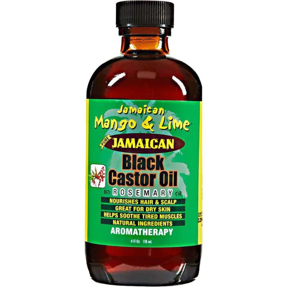 Jamaican Mango & Lime Black Castor Oil rosemary