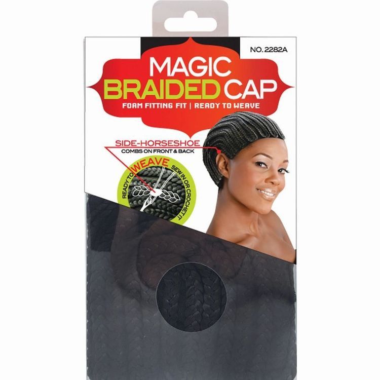 Magic Collection Side Horseshoe Braided Cap 2282a
