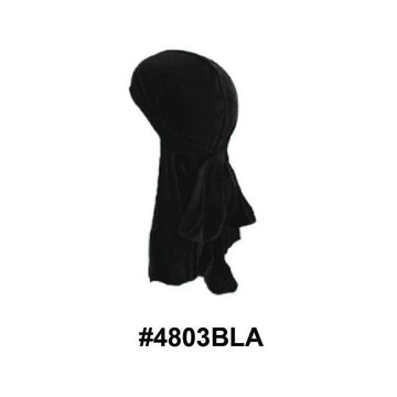 Magic Collection Men's Superstar Velvet Deep Durag 4803bla