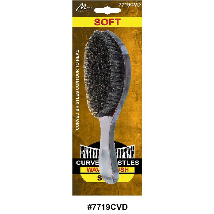 Magic Collection Curved Soft Palm Brush 7719cvd