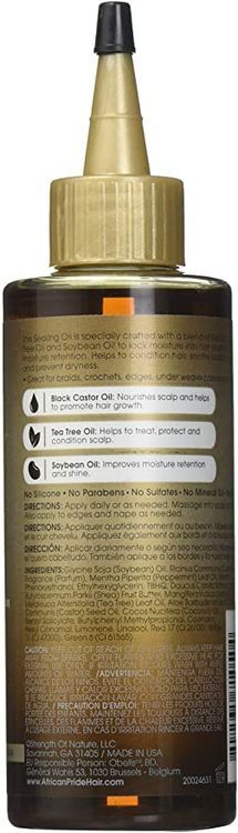 African Pride Black Castor Miracle Hair & Scalp Sealing Oil