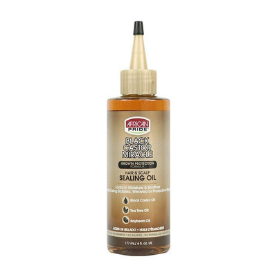 African Pride Black Castor Miracle Hair & Scalp Sealing Oil