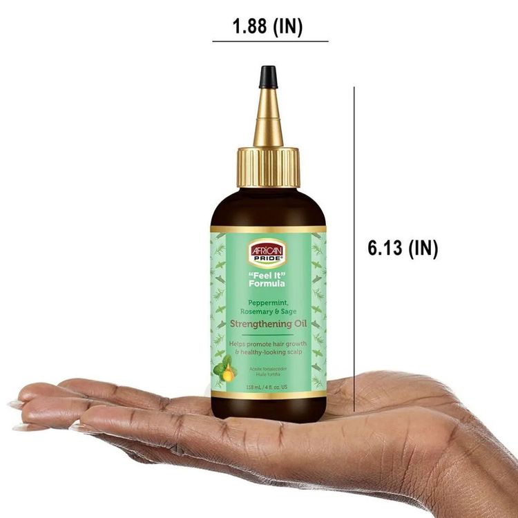 African Pride Feel It Formula Strengthening Oil