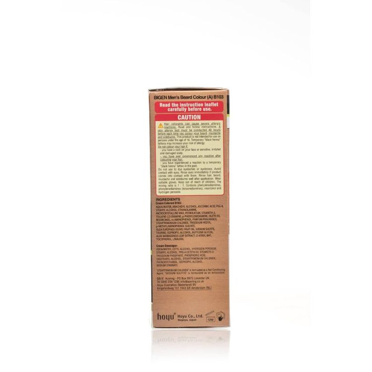 Bigen Men's Beard Colour