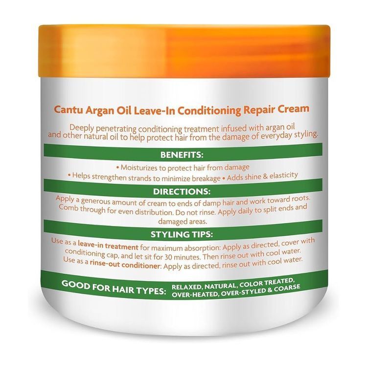 Cantu Argan Oil Leave-in Conditioning Repair Cream