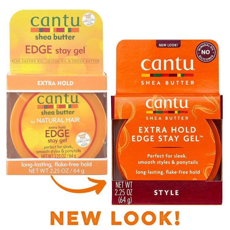 Cantu Shea Butter Extra Hold Edge Stay Gel