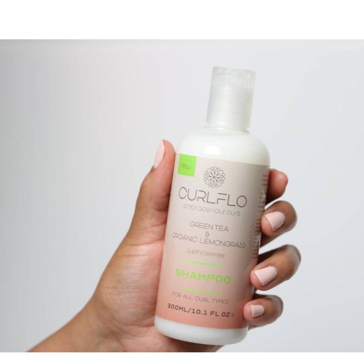 Curl Flo Green Tea And Organic Lemongrass Shampoo