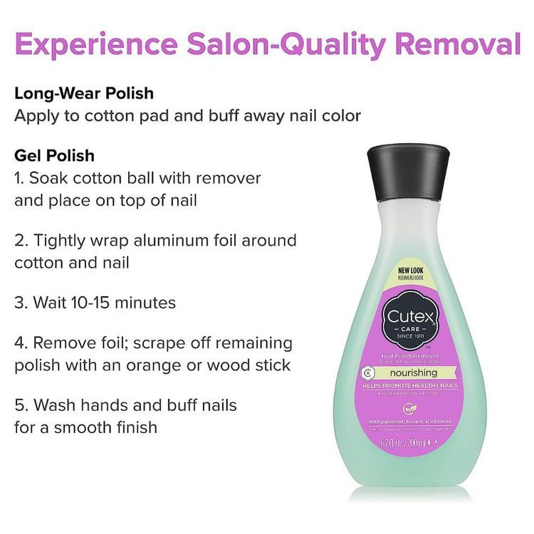 Cutex Nourishing Nail Polish Remover