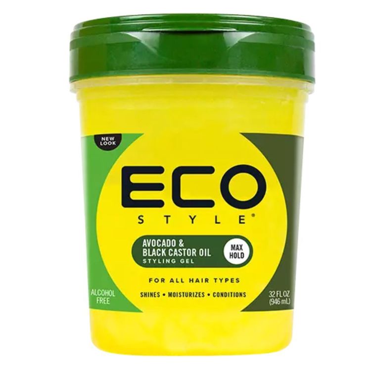 Eco Styler Black Castor And Avocado Oil Gel