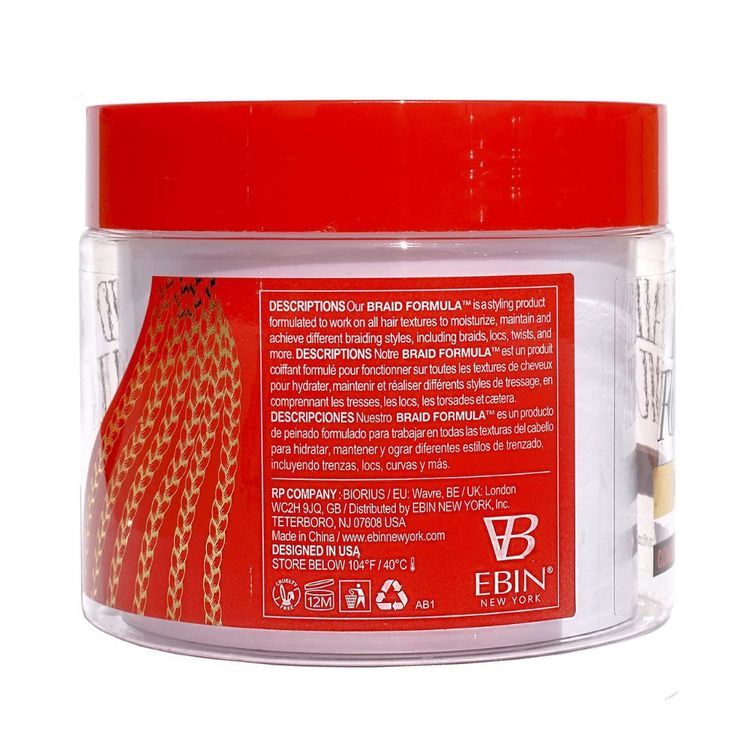 Ebin New York Braid Formula Conditioning Gel Medium Hold