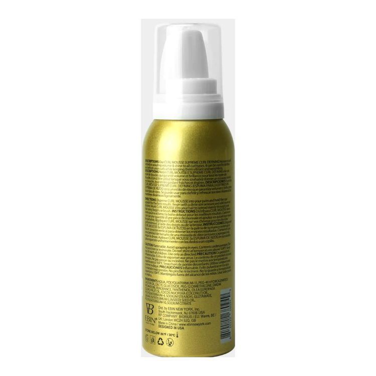 Ebin New York Curl & Twist Supreme Curl Defining Curl Mousse
