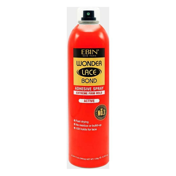 Ebin New York Wonder Lace Bond Adhesive Spray Extreme Firm Hold Active
