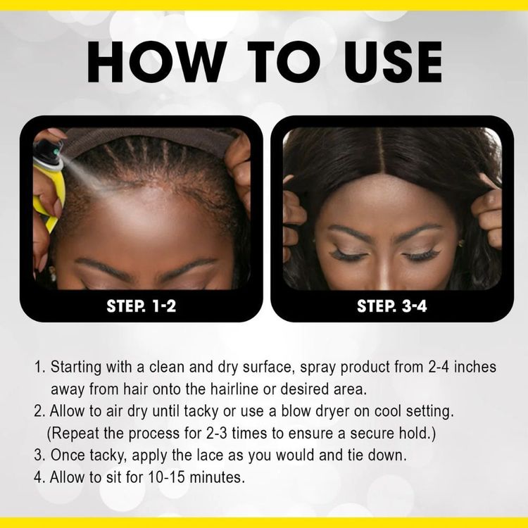 Ebin New York Wonder Lace Bond Lace Wig Adhesive Extra Mega Hold Original