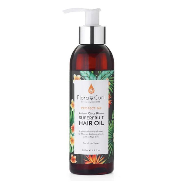 Flora & Curl African Citrus Superfruit Hair Oil