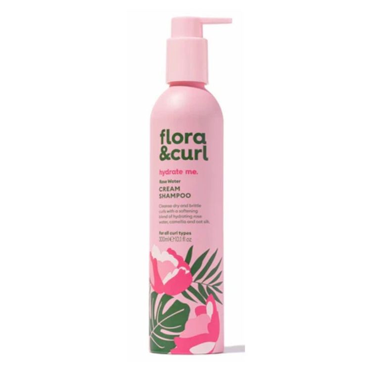 Flora & Curl Organic Rose & Honey Cream Shampoo