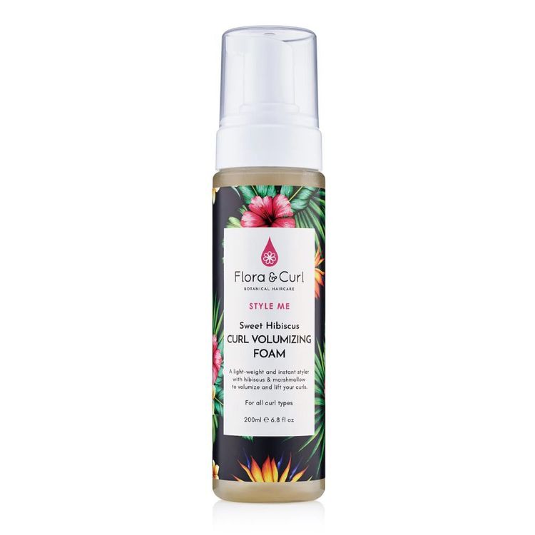 Flora & Curl Sweet Hibiscus Curl Volumizing Foam 