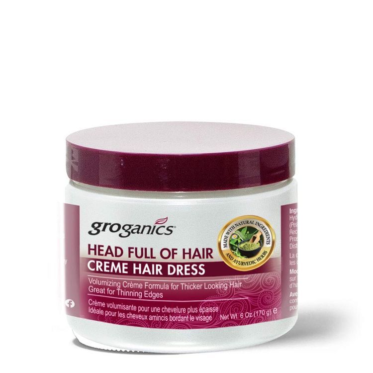 Groganics Head Full Of Hair Creme Hair Dress
