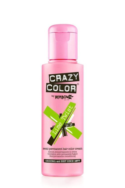 Crazy Color Semi Permanent Hair Color Cream