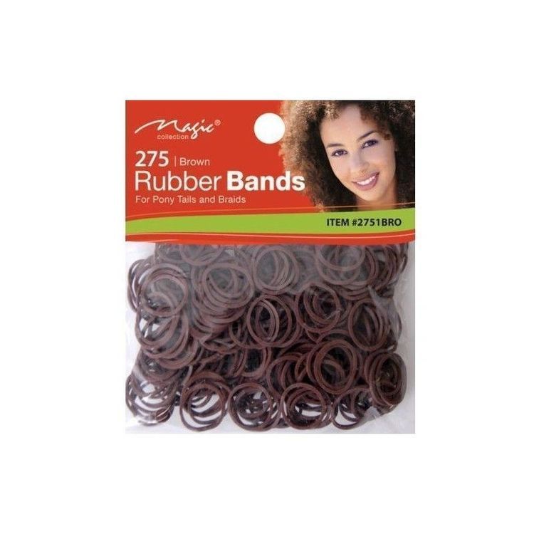 Magic Collection 275 Rubber Bands Brown 2751