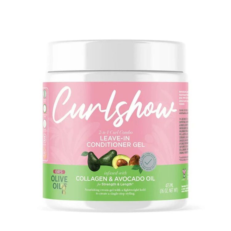 Ors Olive Oil Curlshow 2 in 1 Leave-In Conditioner Gel