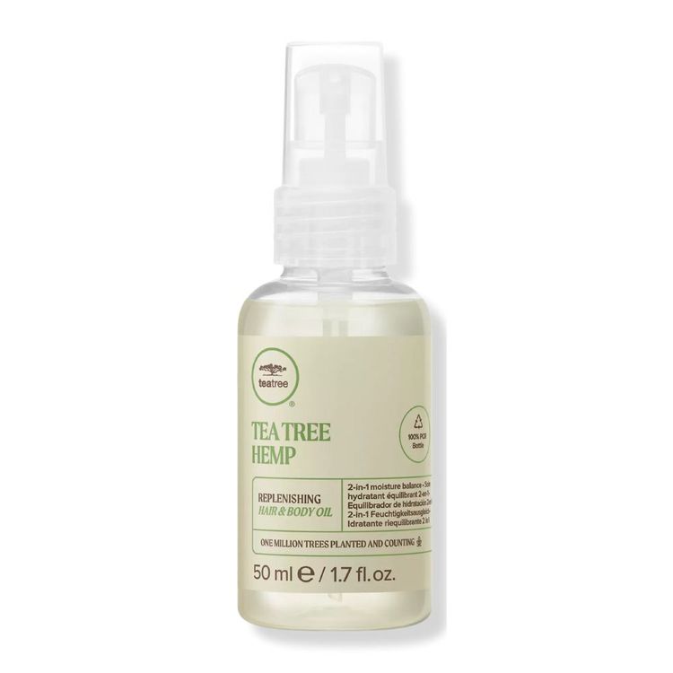 Paul Mitchell Tea Tree Hemp Replenishing Hair And Body Oil