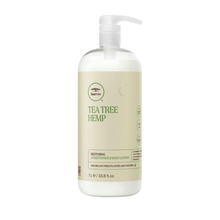Paul Mitchell Tea Tree Hemp Restoring Conditioner And Body Lotion