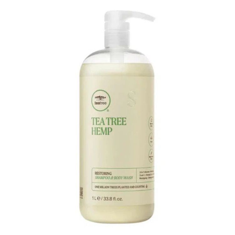 Paul Mitchell Tea Tree Hemp Restoring Shampoo And Body Wash