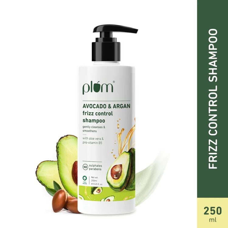 Plum Avocado & Argan Frizz Control Shampoo