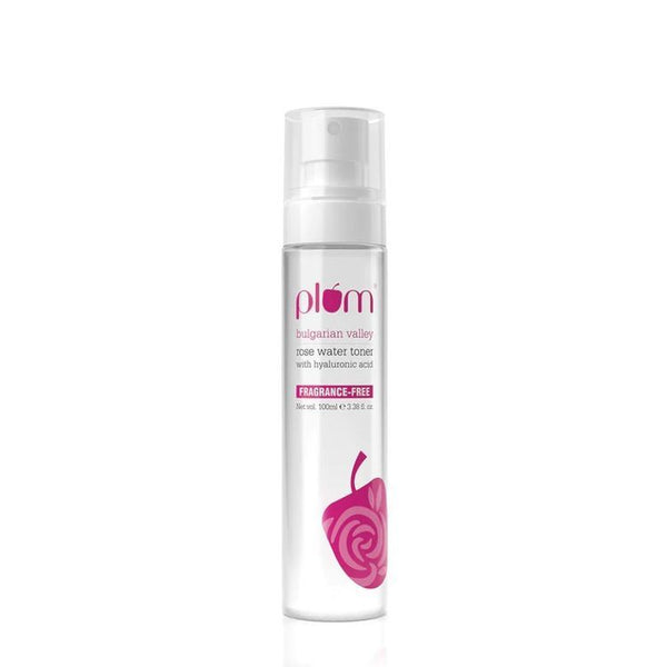 Plum Bulgarian Valley Rose Water Toner With Hyaluronic Acid & Rose Extracts