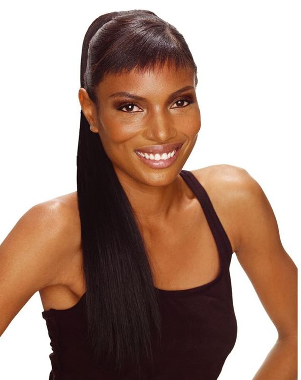 Sleek Slick Human Hair Ez Pony