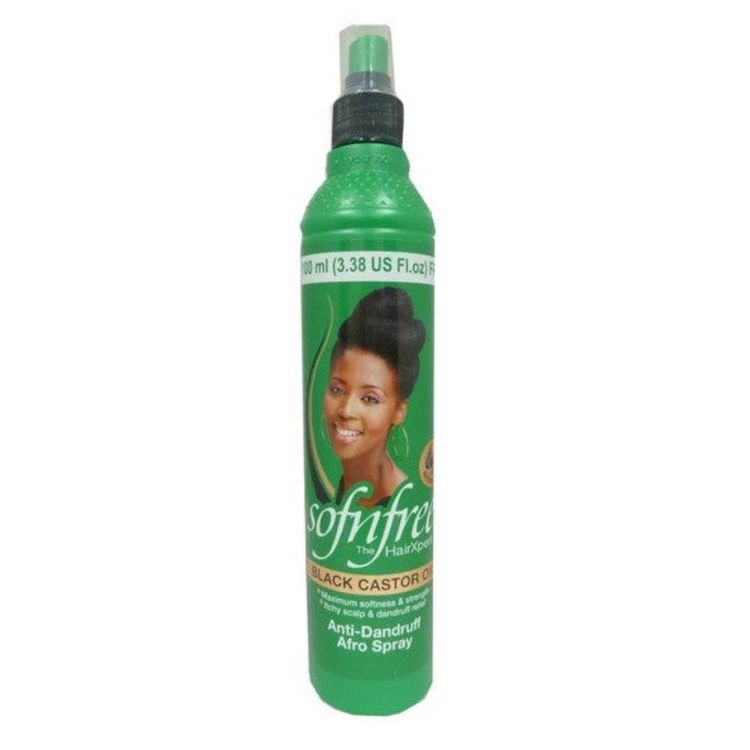 Sofn'Free Black Castor Oil Anti-Dandruff Afro Spray