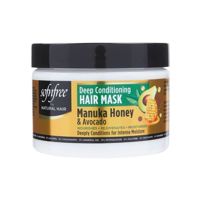 Sofn'Free For Natural Hair Manuka Honey and Avocado Deep Conditioning Hair Mask