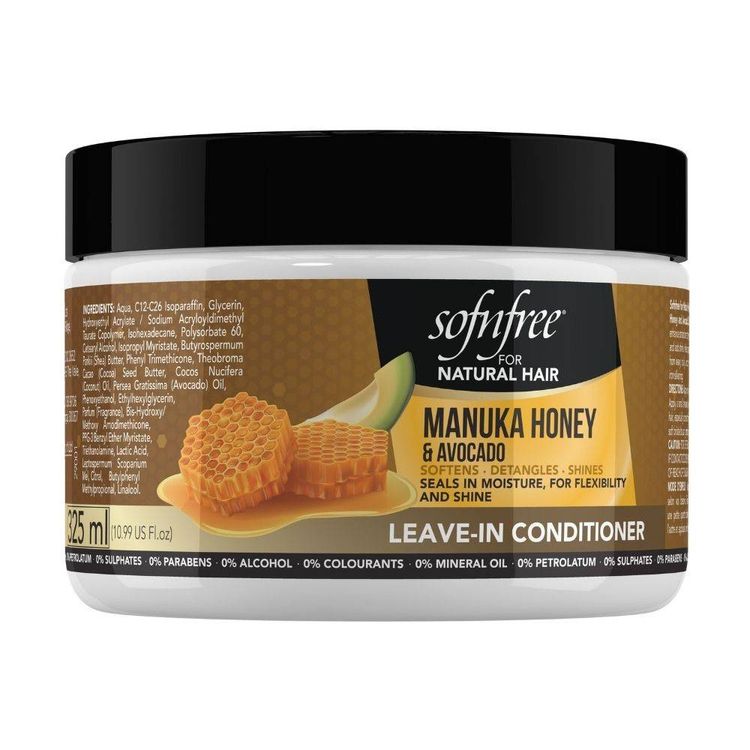 Sofn'Free For Natural Hair Manuka Honey and Avocado Leave In Conditioner