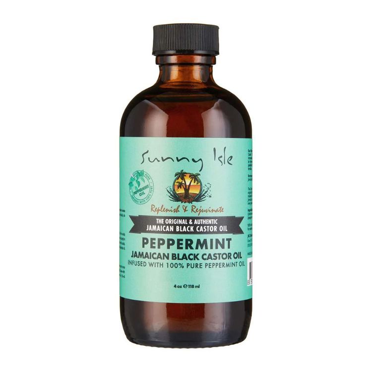 Sunny Isle Jamaican Black Castor Oil With Peppermint