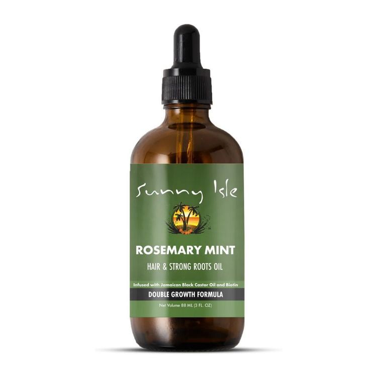 Sunny Isle Rosemary Mint Hair And Strong Roots Oil