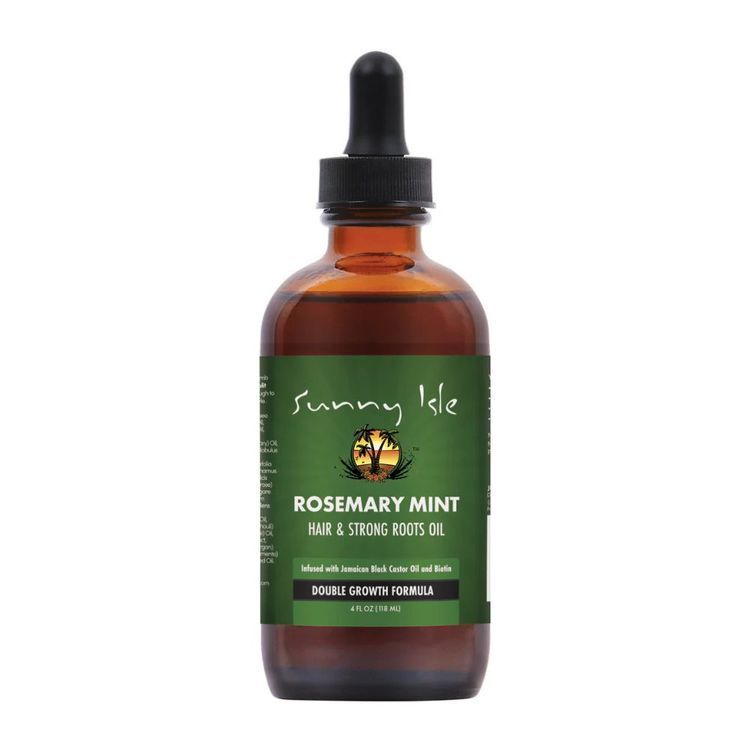 Sunny Isle Rosemary Mint Hair And Strong Roots Oil