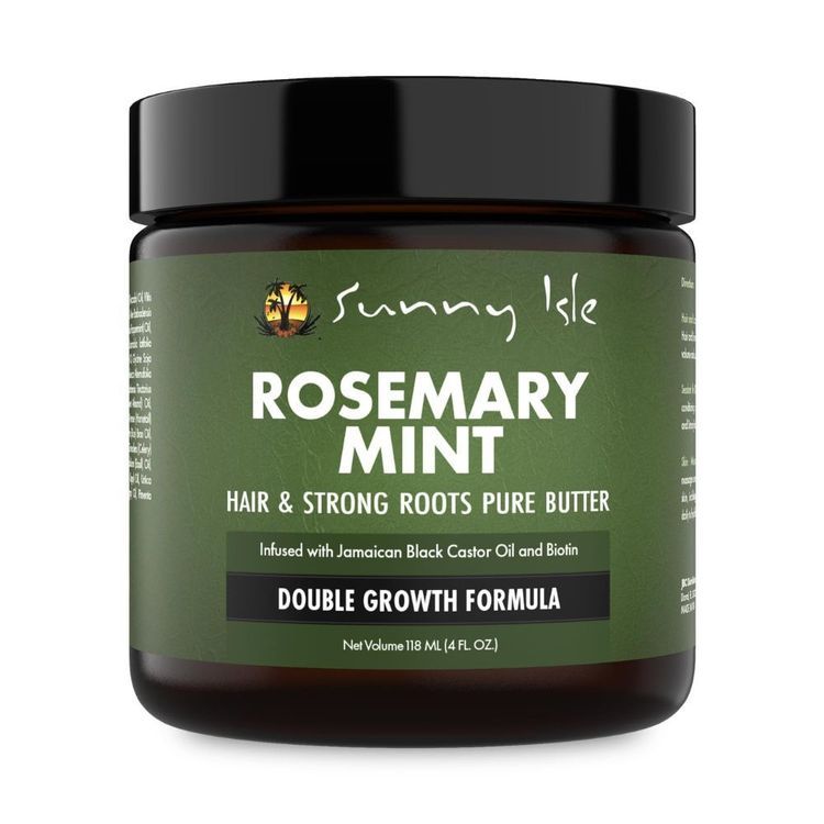 Sunny Isle Rosemary Mint Hair And Strong Roots Pure Butter