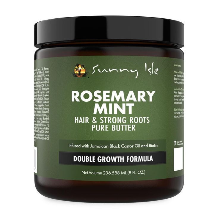 Sunny Isle Rosemary Mint Hair And Strong Roots Pure Butter