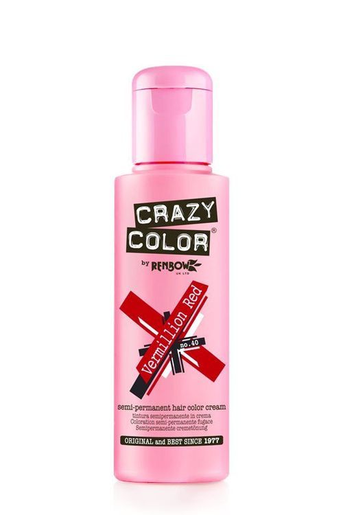 Crazy Color Semi Permanent Hair Color Cream