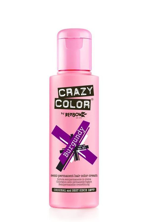 Crazy Color Semi Permanent Hair Color Cream