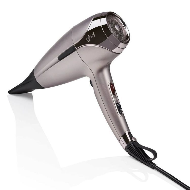 ghd Desire Helios Hair Dryer In Warm Pewter With Metallic Accents