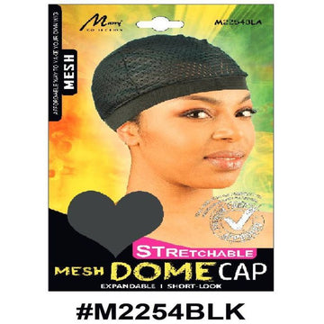 Murry Mesh Dome Cap Black M2254blk