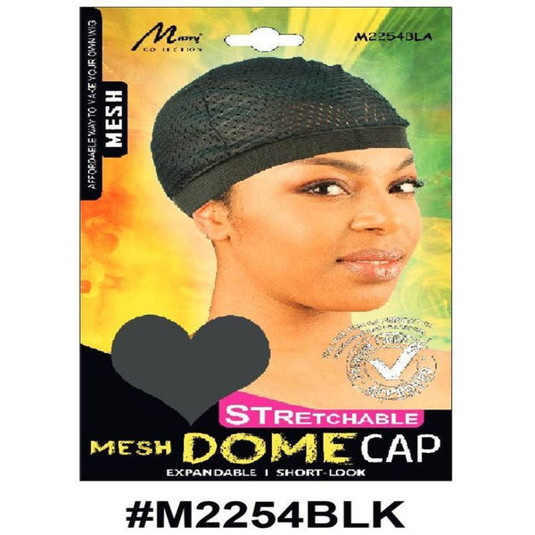 Murry Mesh Dome Cap Black M2254blk