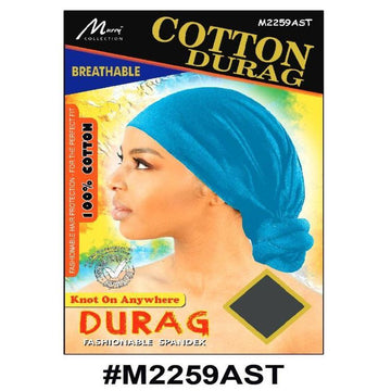 Murry Cotton Durag Assorted Color M2259ast