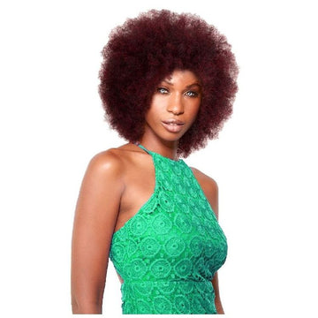 Sleek Synthetic Wig Jumbo Afro