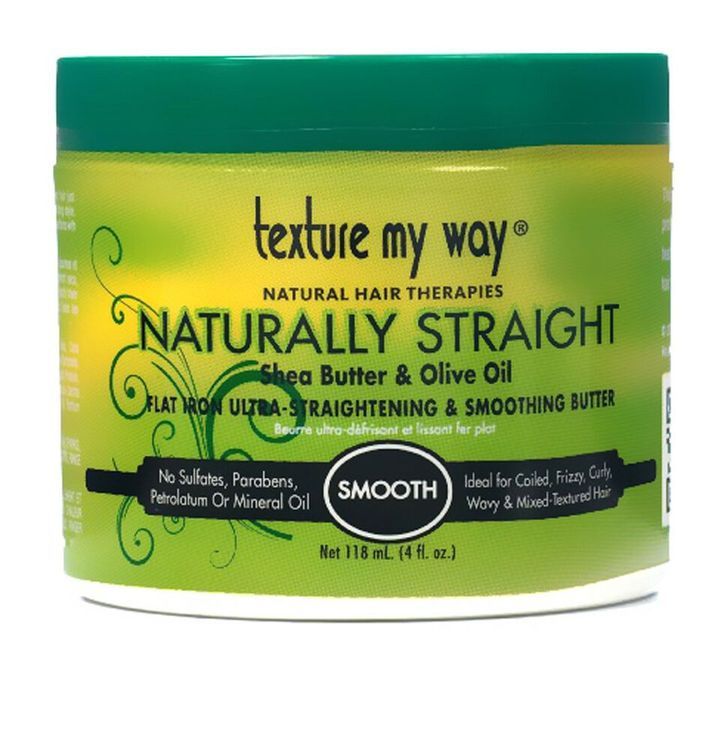 Texture My Way Naturally Straight Flat Iron Ultra-straightening & Smoothing Butter