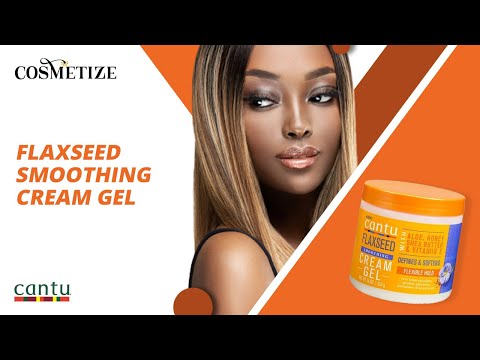 Cantu Flaxseed Smoothing Cream Gel