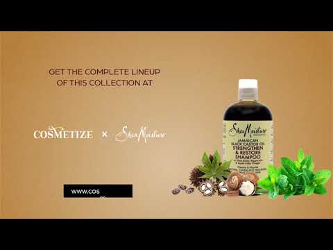 Shea Moisture Jamaican Black Castor Oil Strengthen & Restore Shampoo