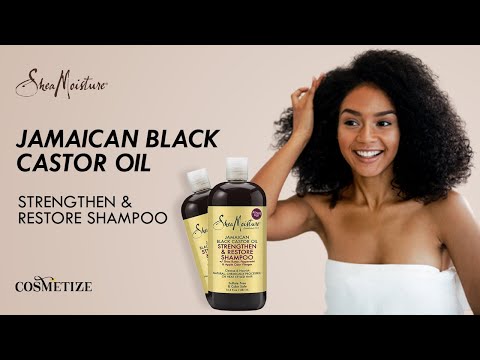 Shea Moisture Jamaican Black Castor Oil Strengthen, Grow & Restore Shampoo & Conditioner Duo Pack