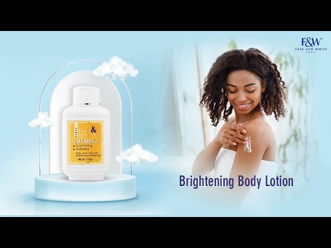 Fair & White Lait Aha 2 Whitening & Moisturizing Body Lotion